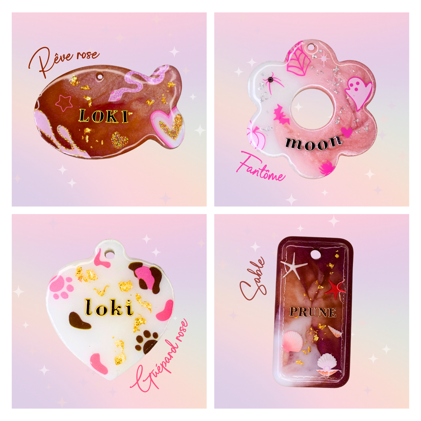 Médaille Chat ☆ Fantaisie