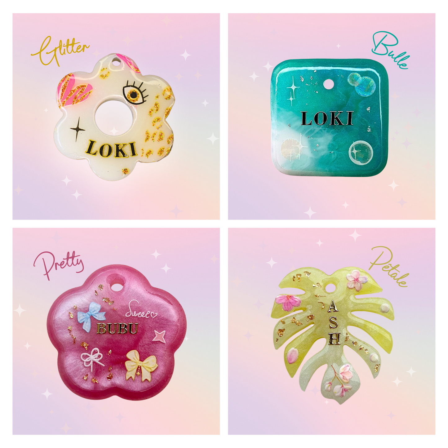 Médaille Chat ☆ Fantaisie