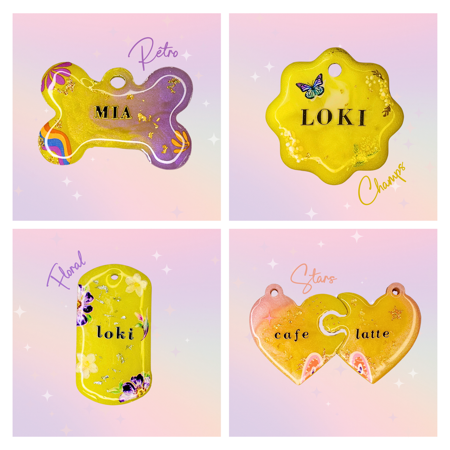Médaille Chat ☆ Fantaisie