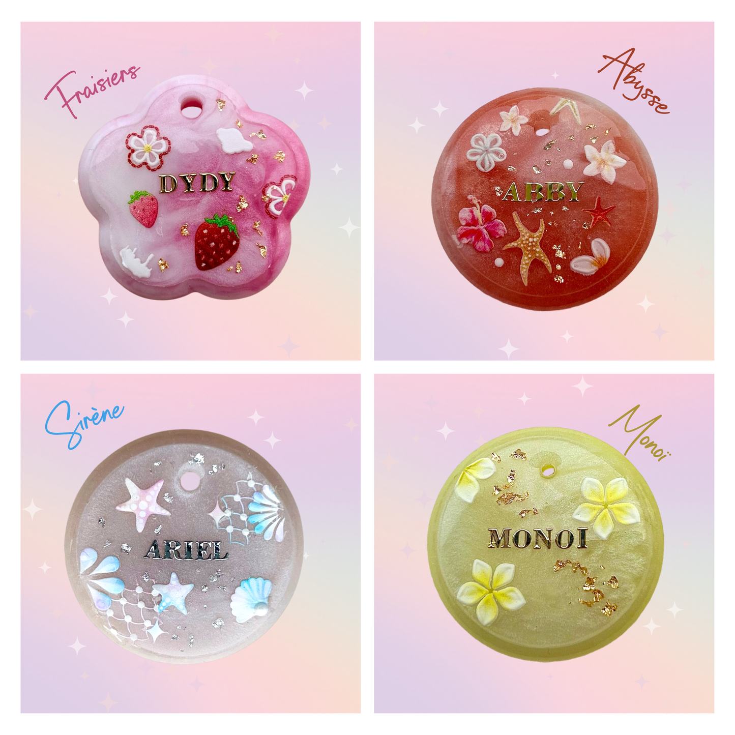Médaille Chat ☆ Fantaisie