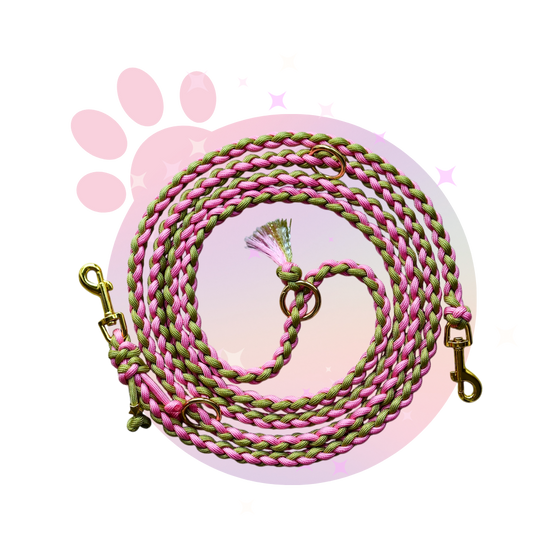 Laisse Paracorde ☆ Pinky