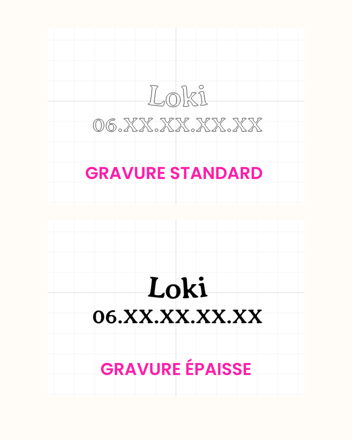 Médaille ☆ Signature