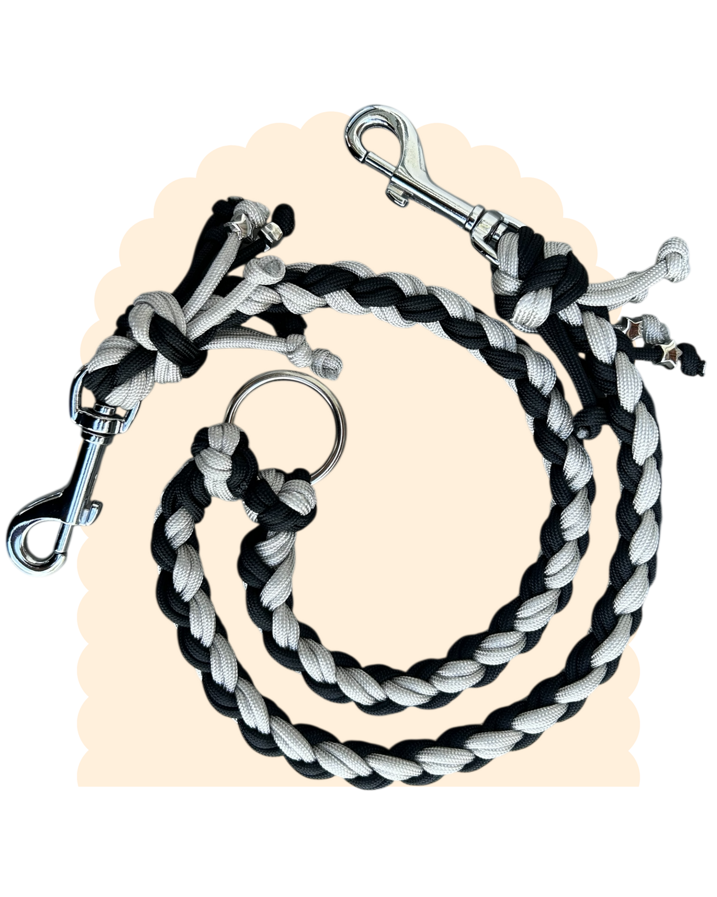 Accessoire double laisse en paracorde ☆ Ramses