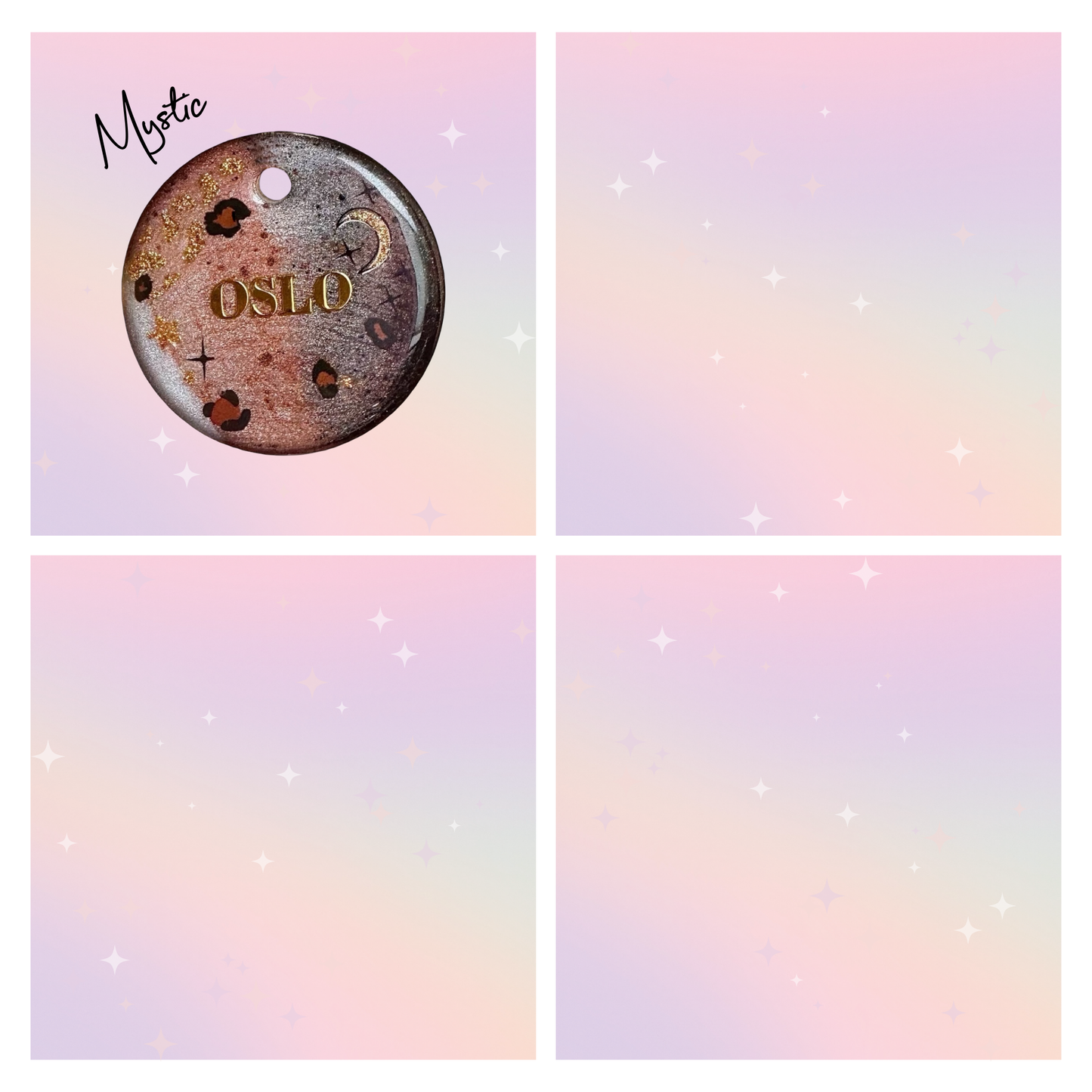 Médaille Chat ☆ Fantaisie