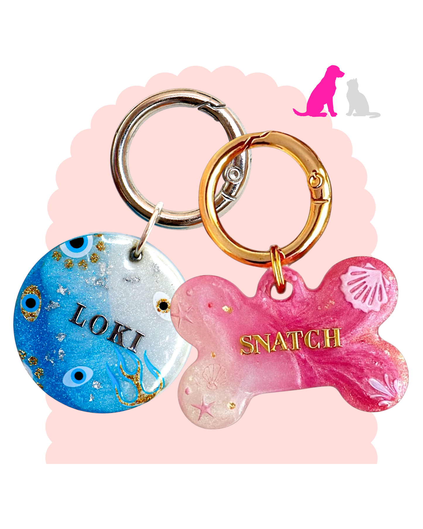 Médaille Chien ☆ Fantaisie