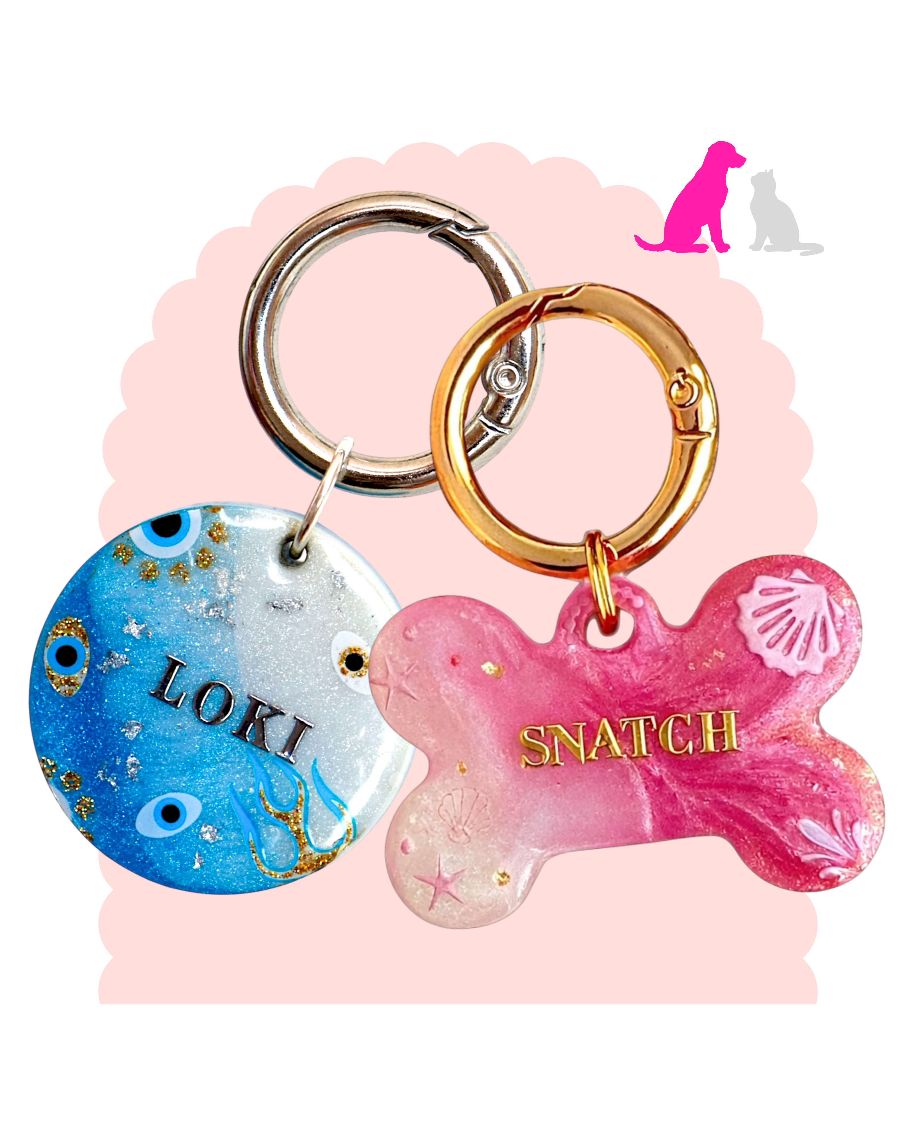 Médaille Chien ☆ Fantaisie