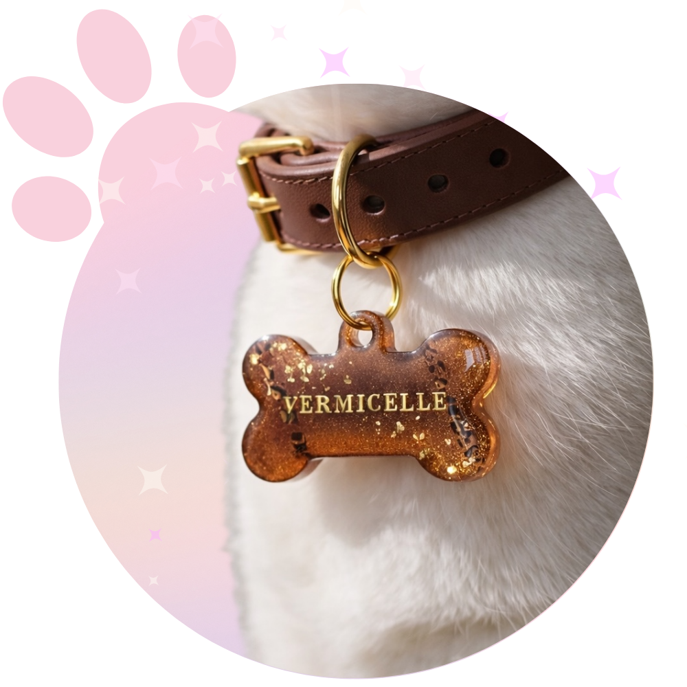 Médaille Chat ☆ Fantaisie