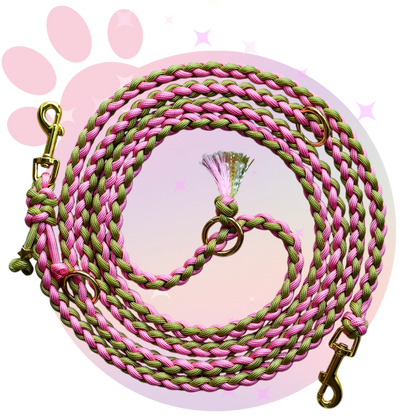 Laisse Paracorde ☆ Pinky