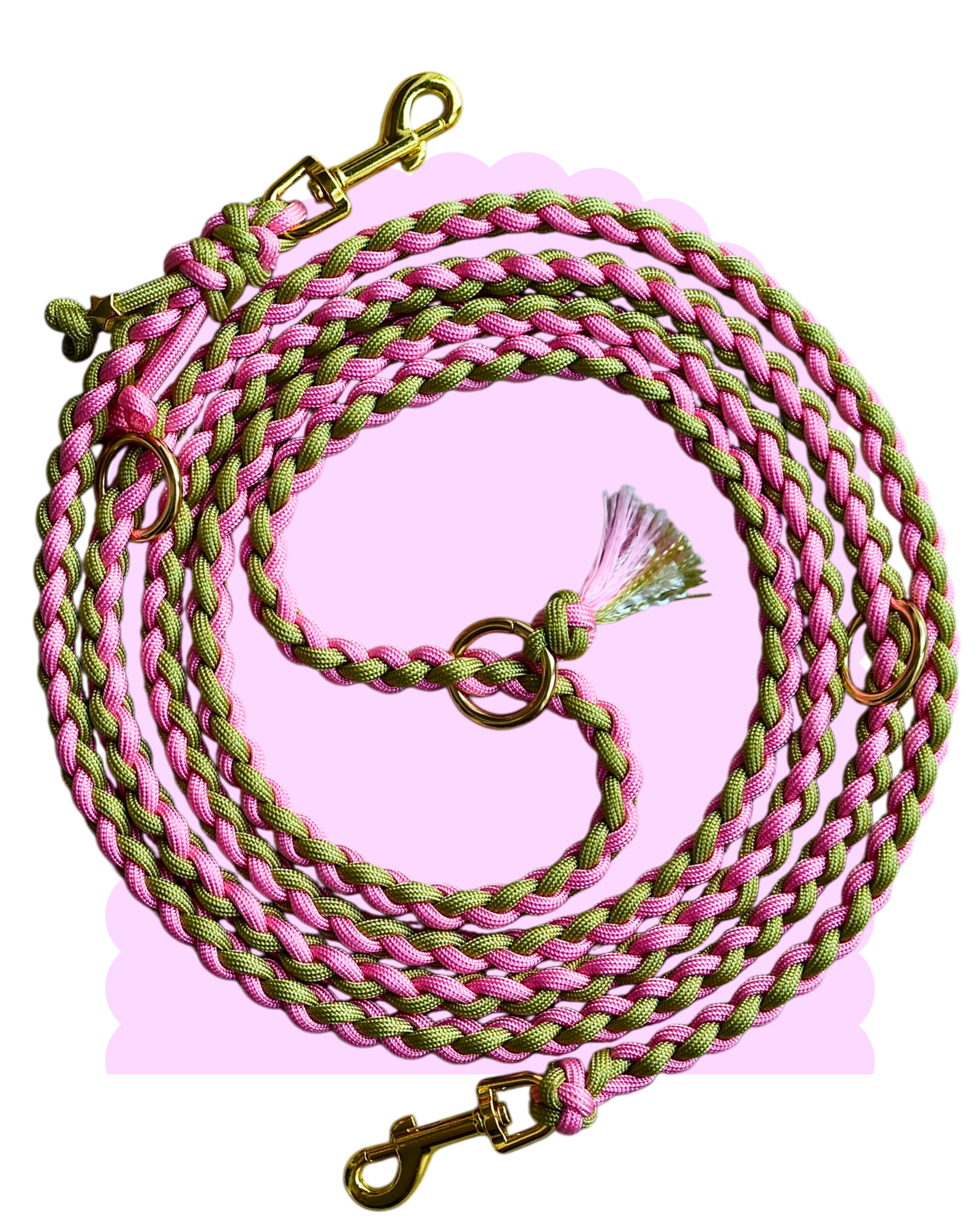 Laisse Paracorde ☆ Pinky