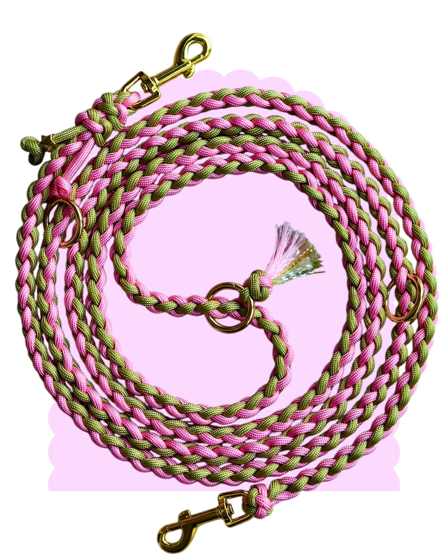 Laisse Paracorde ☆ Pinky